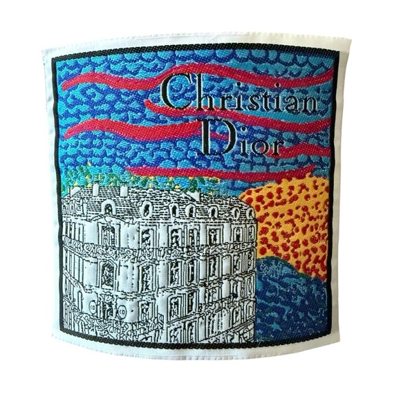 Vintage Patch from a Christian Dior Track Suit or Bomber Jacket from the 1990’s - Picture 1 of 2